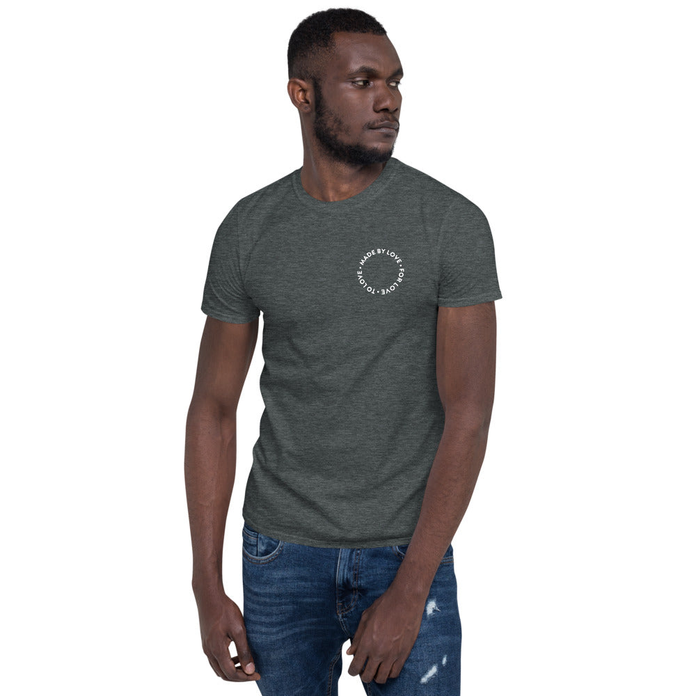 "Made by love" - Short-Sleeve Unisex T-Shirt