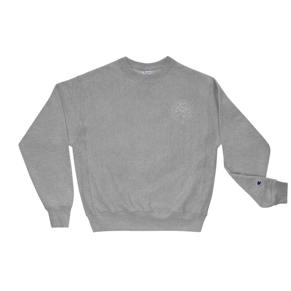 "Wild Heart" - Embroidered Champion Sweatshirt